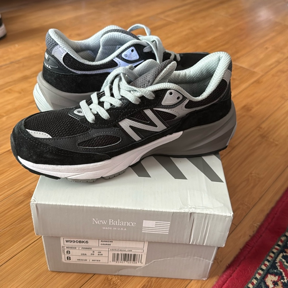 New Balance Black and Gray Athletic Shoes